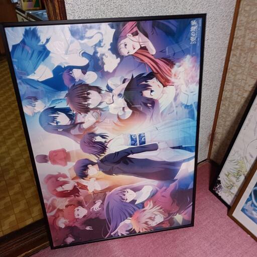 空の境界、Fate Stay Nightのポスターや額の５点セット