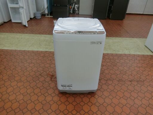 ID 184824  洗濯機7K　シャープ　２０２１年　ES-T713-T