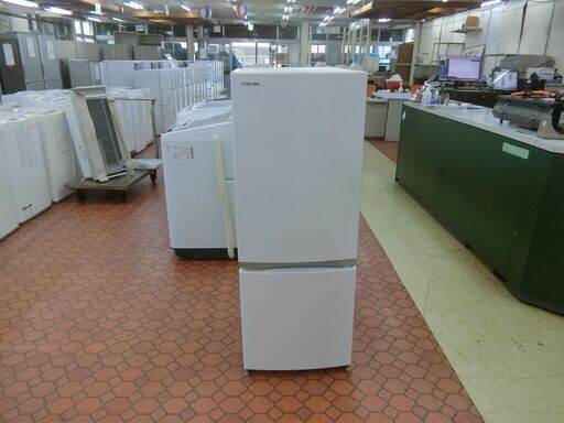 ID 186873　冷蔵庫２ドア　153L　東芝　２０１８年　GR-M15BS