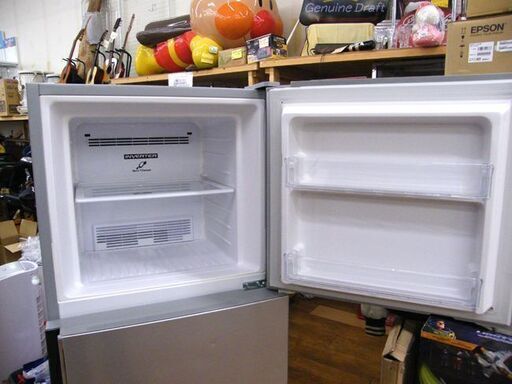 西岡店 ③ 冷蔵庫 203L 2016年製 日立 2ドア HITACHI R-20FA シルバー