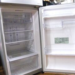 ① 日立 冷蔵庫 203L 2016年製 2ドア HITACHI R-20FA シルバー 200Lクラス 札幌市 厚別店