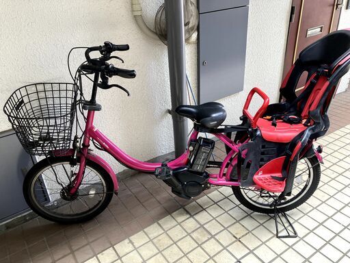 電動アシスト自転車　電池残量良好 ヤマハ　パス　バビー　子乗せ