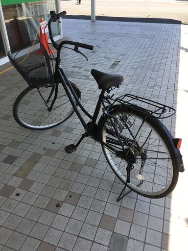 ★ジモティ割あり★  軽快車 26インチ ブラック クリーニング済み SJ5824