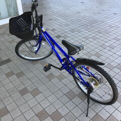 ★ジモティ割あり★  子供用自転車 22インチ ブルー クリーニ...