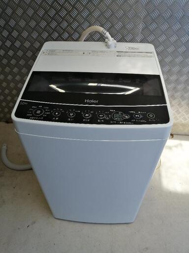 【配達無料】[2019年製]全自動洗濯機　5.5kg  Haier  JW−C55D