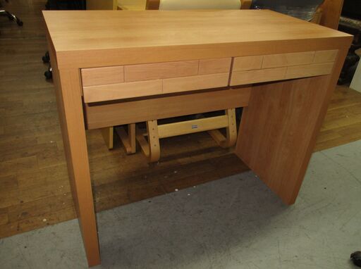 R673 パーソナルデスク、PCデスク、引き出し付、幅80cm Used・美品