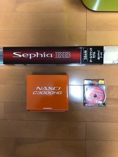新品未使用　竿　ロッド　リール　海釣り　ルアー釣りシマノ