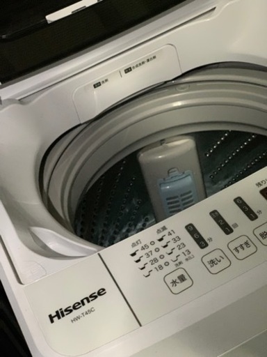 ⭐️³₃✨️お届け設置無料(⛩✨️京都限定特別価格❣️⛩)❣️洗濯機Hisense  4.5kg 2020年製❣️家電 生活家電 洗濯機