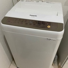 Panasonic 自動洗濯機　十分の内容7.0キロ