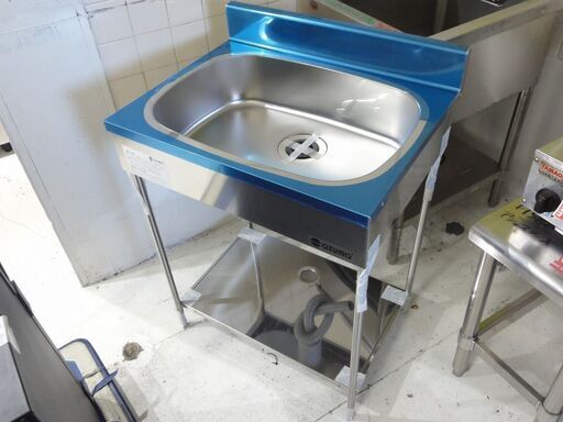 未使用アウトレット品 東製作所 ポータブル 1槽シンク 幅60㎝　N-214