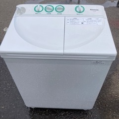 週末無料　パナソニック　2槽式洗濯機　4kg