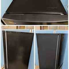 東芝 2ドア冷凍冷蔵庫 153L 2023年製 GR-U15BS コンパクト ブラック