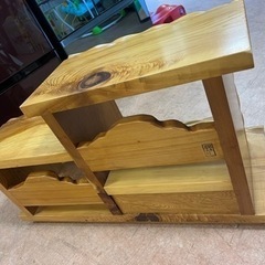 値下げ◎屋久杉 花台 飾り棚