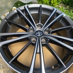 値下げしました　86 純正アルミホイール17インチ