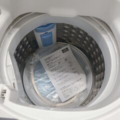 J4817 ☆6か月保障付☆ TOSHIBA トウシバ 5.0kg洗濯機 AW-5G6