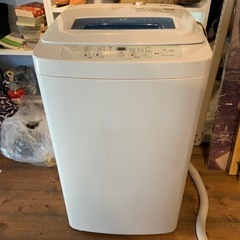 中古品 Haier 洗濯機 JW-K42H アース付き