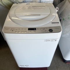 『風呂湯ホース未使用』SHARP全自動洗濯機7kg目安2〜4名/...