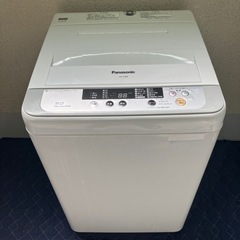 洗濯機5kg⭐︎Panasonic⭐︎クリーニング済み【72】