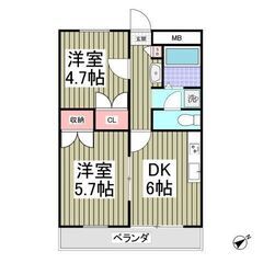 ｟2DK｠💙フリーレント1ヵ月❕敷０＆礼０❕茂原市❕敷地内…