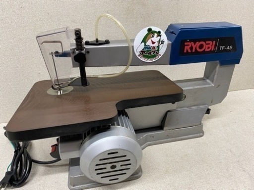 【 電動工具】良好品 RYOBI 卓上糸ノコ盤  TF-45木工【電動工具地域最大売り場面積！高価買取アールワン田川】