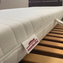 【相談中】マットレスのみ、フレームのみ可(ウッドスプリングのみは不可)　センベラ　シングルベッド