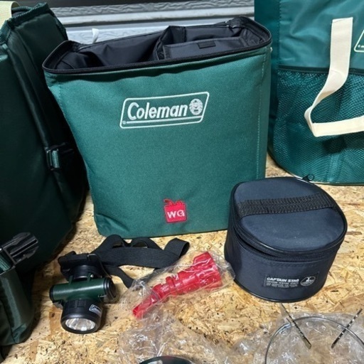 美品 Colman コールマン フューエルキャリーケース・コンテナ