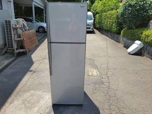 【鹿児島市リサイクルショップスターズ吉野店】日立 2ドア冷蔵庫R-23DA 13年製 3ヶ月保証 全容積２２５L  冷凍室５８L 冷蔵室１６７Ⅼ