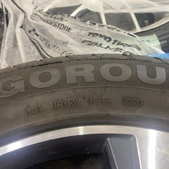 商談中　& NISSAN 日産 アルミホイールタイヤ 18インチ　215/60R18 2020年製　4本