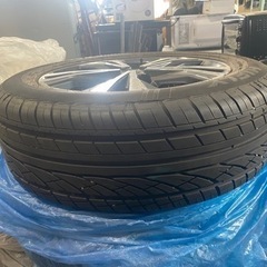 商談中　& NISSAN 日産 アルミホイールタイヤ 18インチ　215/60R18 2020年製　4本
