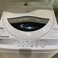 5Kg 洗濯機 東芝 2021年 AW-5G9