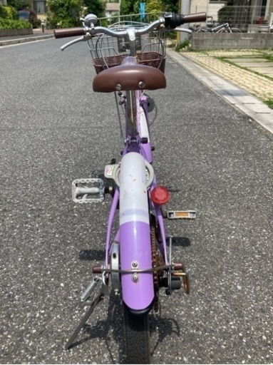 自転車 クロスバイク子供用　キッズ女の子6段変速