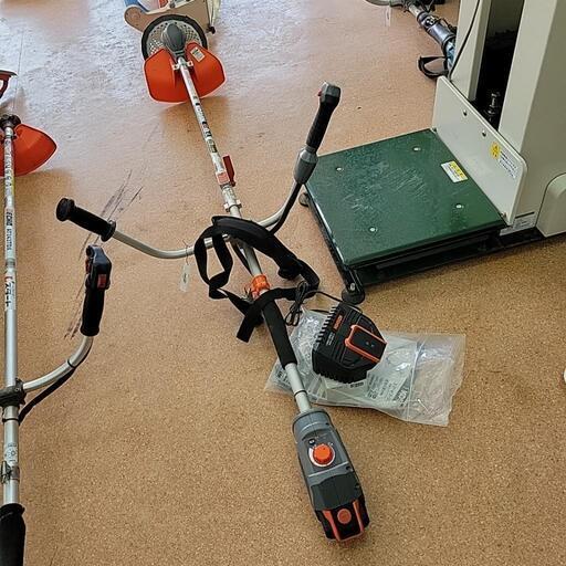 コウシン　バッテリー充電式　草刈機　刈払機