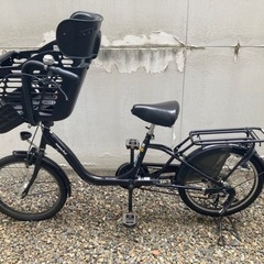 【Asahiサイクル】自転車（非電動）子ども2人乗せ対応（20インチ）