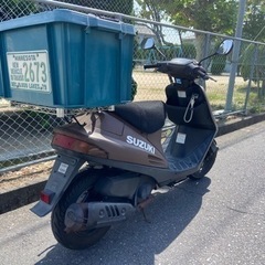 値下げしました　実働　アドレスv100 スズキ　バイク