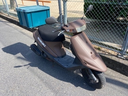 値下げしました　実働　アドレスv100 スズキ　バイク