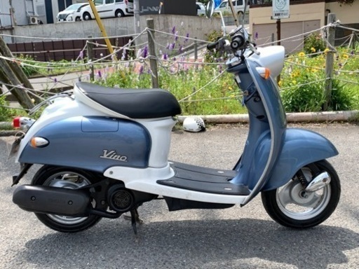 神奈川県藤沢市発。ヤマハ　ビーノSA10J 規制後２スト　奇跡の実走行4,000キロ台！ フル整備済みほぼ新車！、 神奈川県藤沢市発。ヤマハ ビーノSA10J 規制後2スト 奇跡の実走行