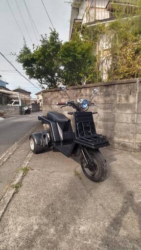 ジャイロX 軽二輪登録　ノーヘル、2人乗り、高速走れる