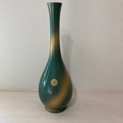 高岡銅器　花瓶　（未使用品）