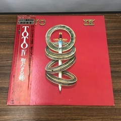 LP TOTO TOTO Ⅳ 聖なる剣 来日記念盤