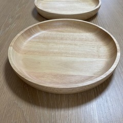 木製プレート皿　2枚