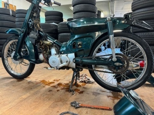 極上低走行　ホンダスーパーカブ50 カスタム　4速