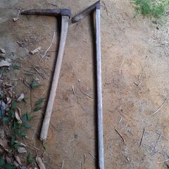 使う機会がなくなった農具です。