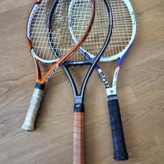 硬式 テニスラケット　３本　