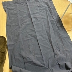 無印　カーテン　綿洗いざらし平織ノンプリーツカーテン