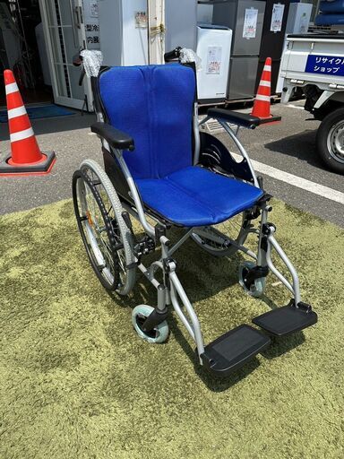 車イス CA-10SU Care-Tec Japan ケアテックジャパン 自走式 アルミ製 折りたたみ 車椅子 ハピネス 介護用品 介護 参考価格22,400円自社配送時代引き可(現金、クレジット、スマホ決済対応)