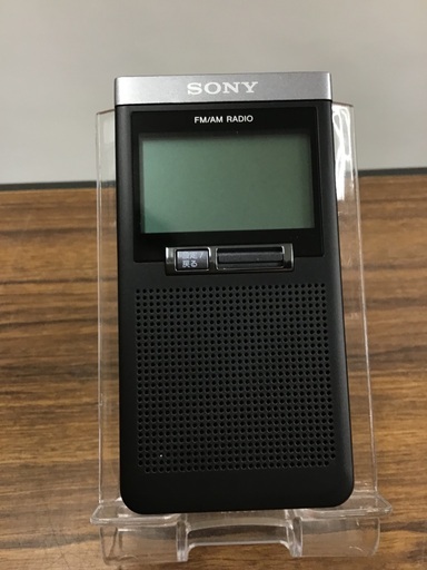 SONY FM/AMポケットラジオ 2017年製 SRF-T355