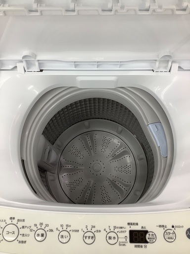 洗濯機2020年製6.0kg 2025年10月まで保証付き 3月31日直接取りに来