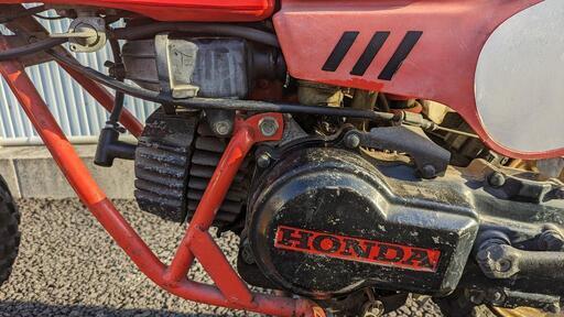 ホンダ QR50 PW50 ポケバイ 1発始動で綺麗なヤマハ PW50 調子良好です