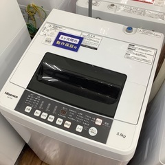 Hisense 5.5kg全自動洗濯機 HW-T55C 2018年製