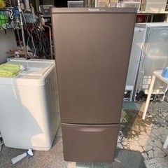 panasonic ノンフロン冷凍冷蔵庫 168L マットビターブラウン